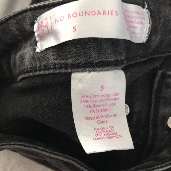 Faded Black Skinny Jeans - Picture 2 of 2